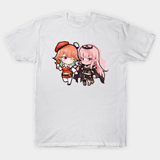 Mori Calliope and Takanashi Kiara T-Shirt